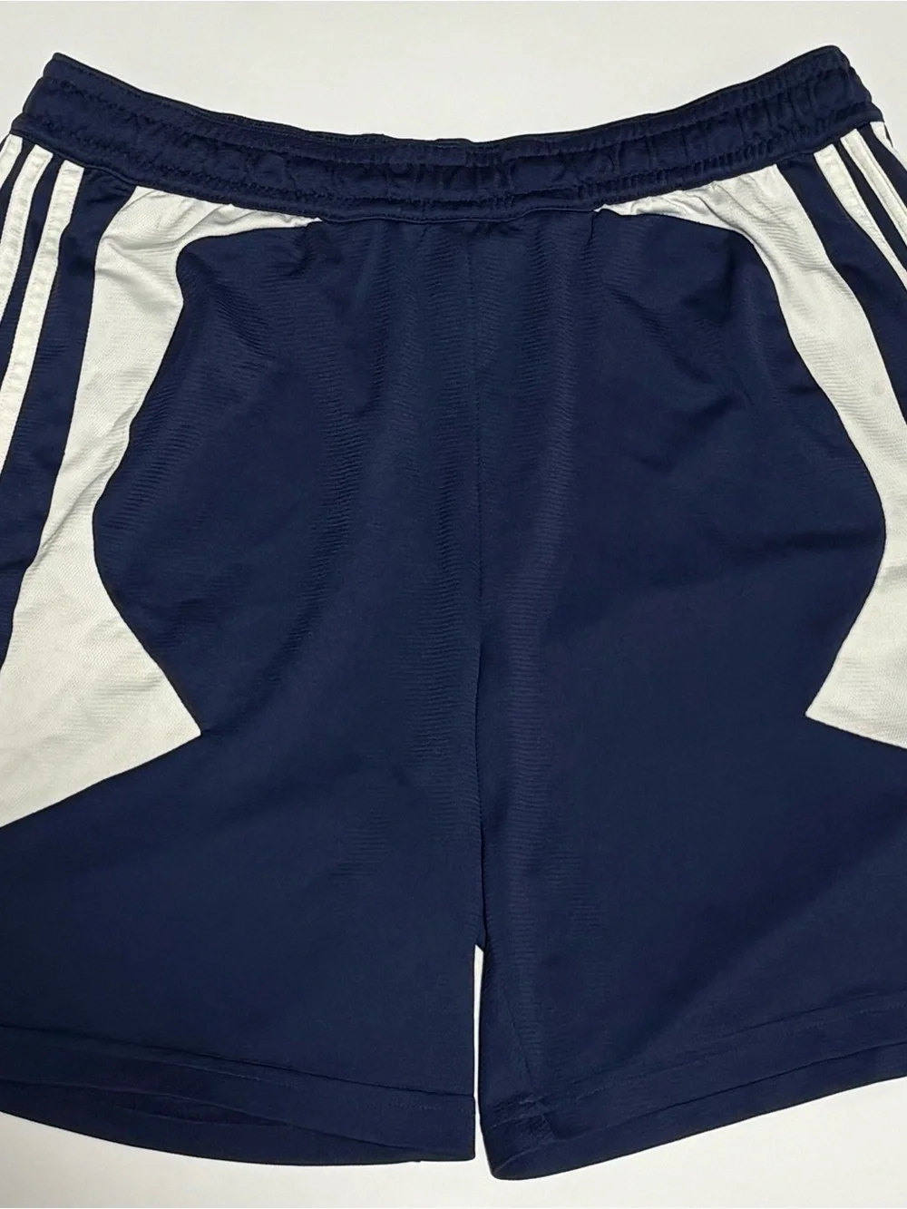 adidas Men’s Navy Blue Athletic Soccer Shorts